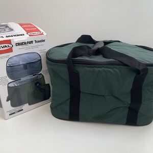 Crock-Pot Traveler Slow Cooker Travel Bag Insulated Carrier 4.5 - 5.5 Qt Oval